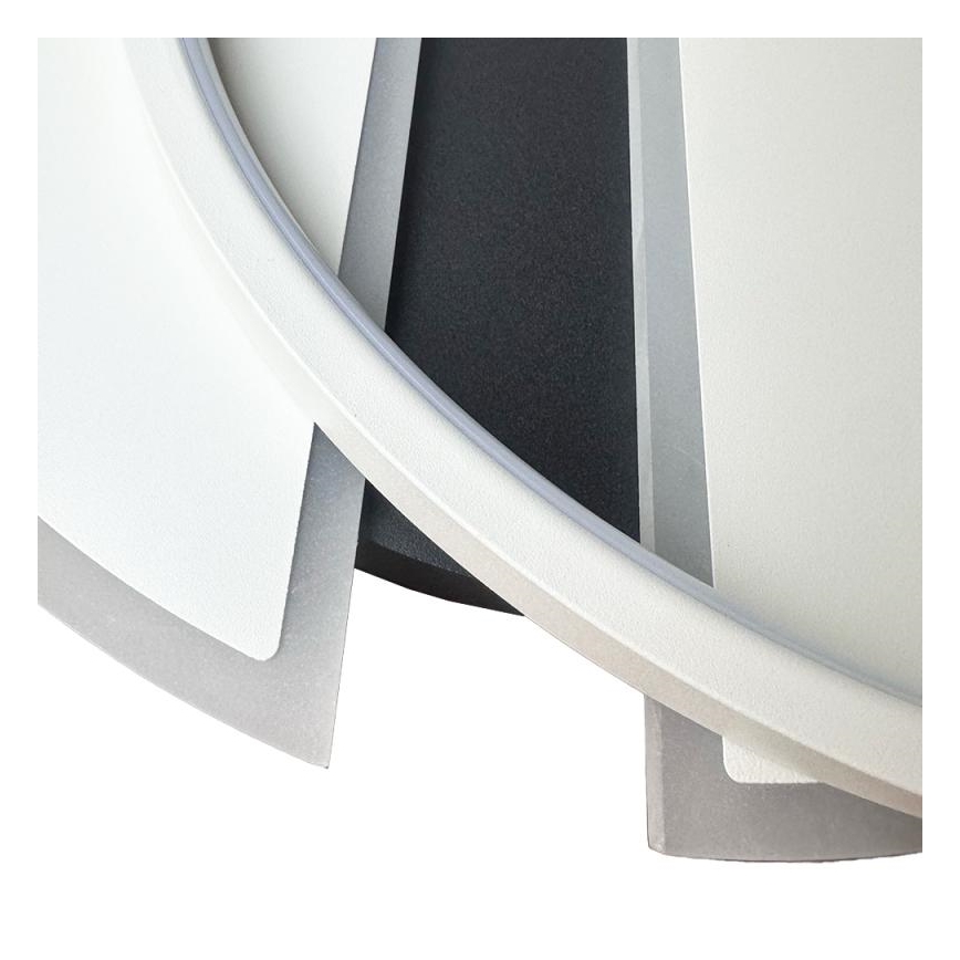 LED Димируем плафон LED/80W/230V 3000-6500K бял + дистанционно управление