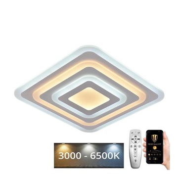 LED Димируем плафон LED/80W/230V 3000-6500K + дистанционно управление