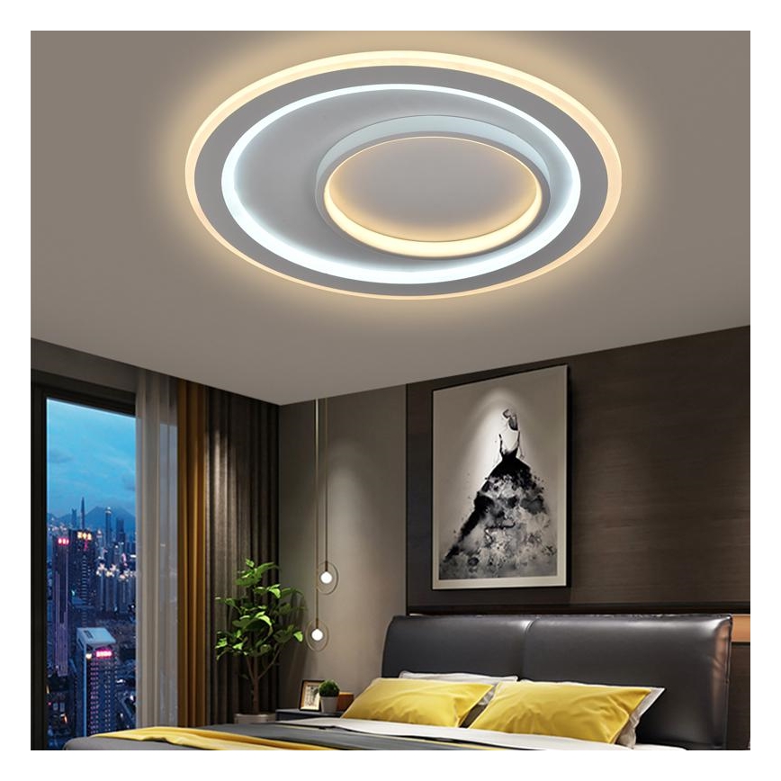 LED Димируем плафон LED/85W/230V 3000-6500K + дистанционно управление