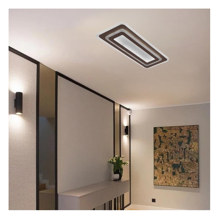 LED Димируем плафон LED/85W/230V 3000-6500K + дистанционно управление