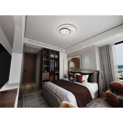LED Димируем плафон LED/85W/230V 3000-6500K + дистанционно управление