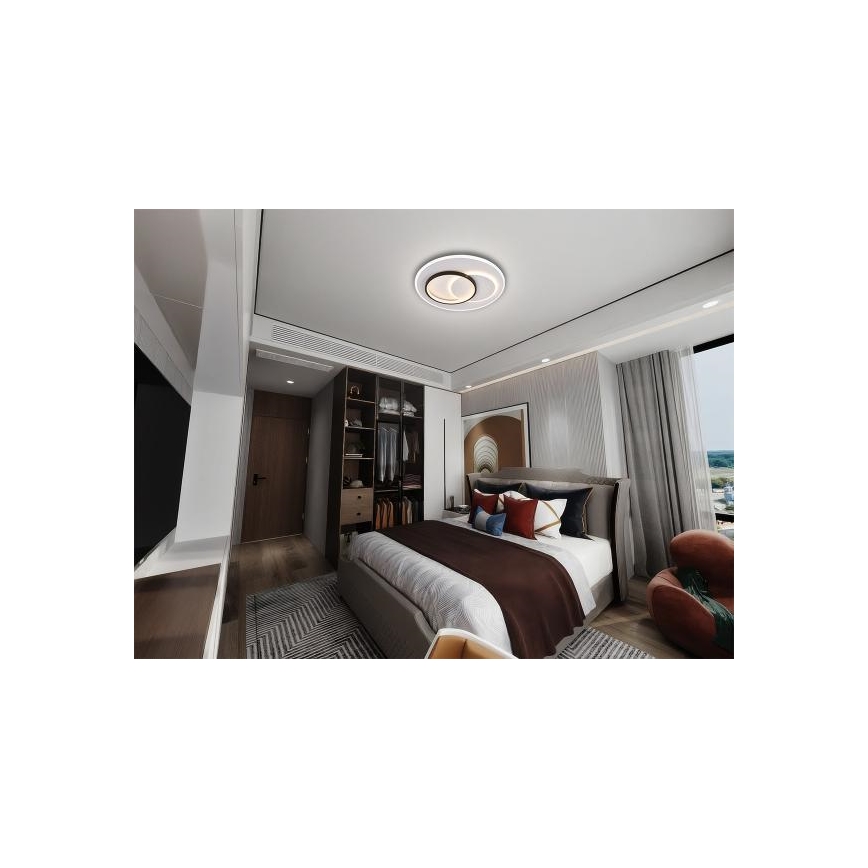 LED Димируем плафон LED/85W/230V 3000-6500K + дистанционно управление