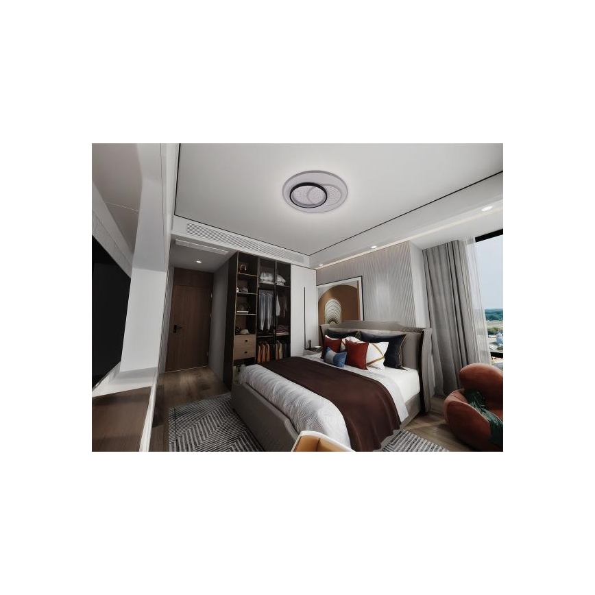 LED Димируем плафон LED/85W/230V 3000-6500K + дистанционно управление