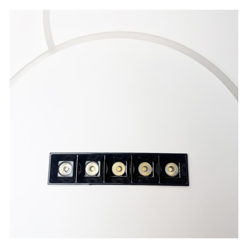 LED Димируем плафон LED/90W/230V 3000-6500K бял + дистанционно управление