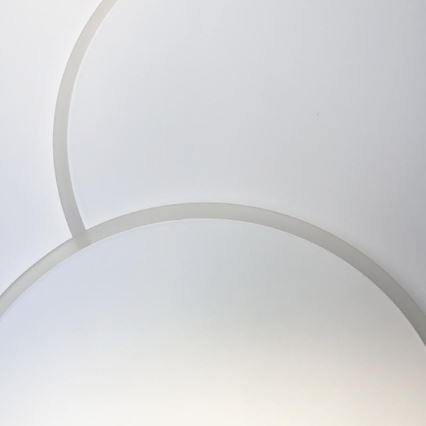 LED Димируем плафон LED/90W/230V 3000-6500K бял + дистанционно управление