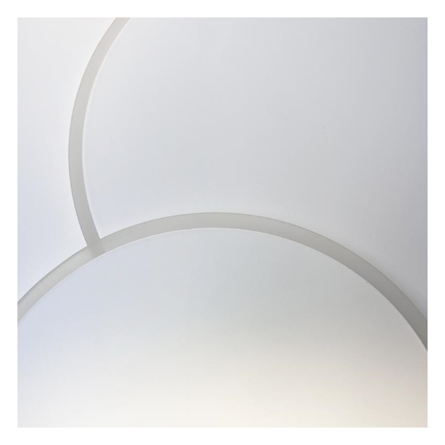 LED Димируем плафон LED/90W/230V 3000-6500K бял + дистанционно управление