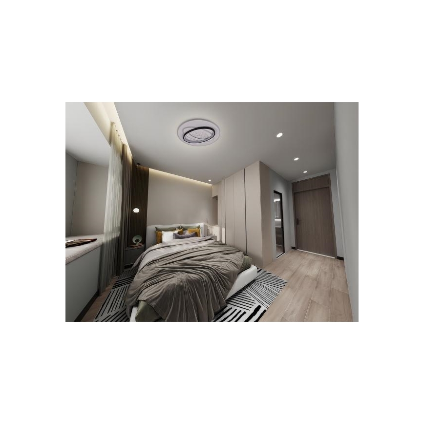 LED Димируем плафон LED/90W/230V 3000-6500K + дистанционно управление