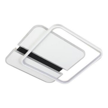LED Димируем плафон LED/95W/230V 3000-6500K бял + дистанционно управление