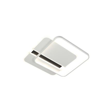 LED Димируем плафон LED/95W/230V 3000-6500K бял + дистанционно управление