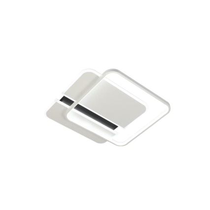 LED Димируем плафон LED/95W/230V 3000-6500K бял + дистанционно управление