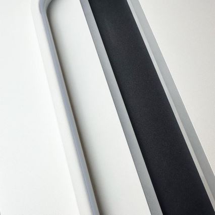 LED Димируем плафон LED/95W/230V 3000-6500K бял + дистанционно управление