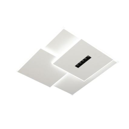 LED Димируем плафон LED/95W/230V 3000-6500K бял + дистанционно управление