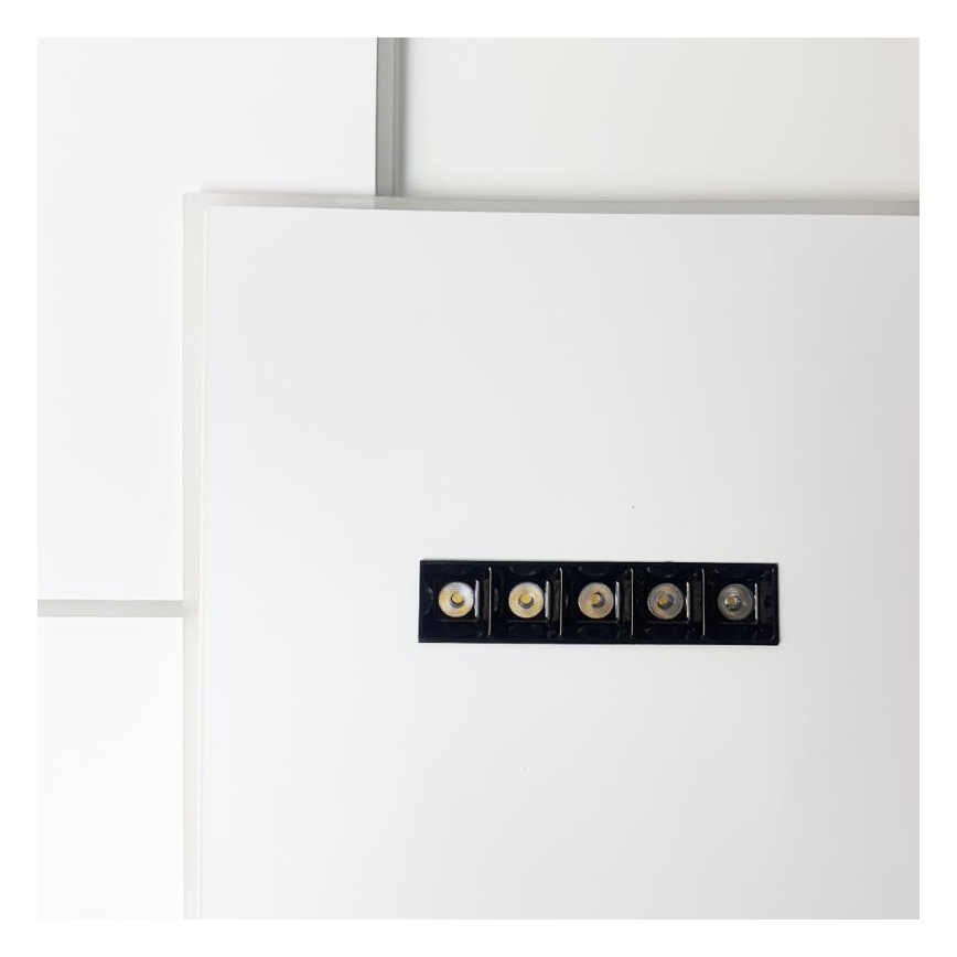LED Димируем плафон LED/95W/230V 3000-6500K бял + дистанционно управление