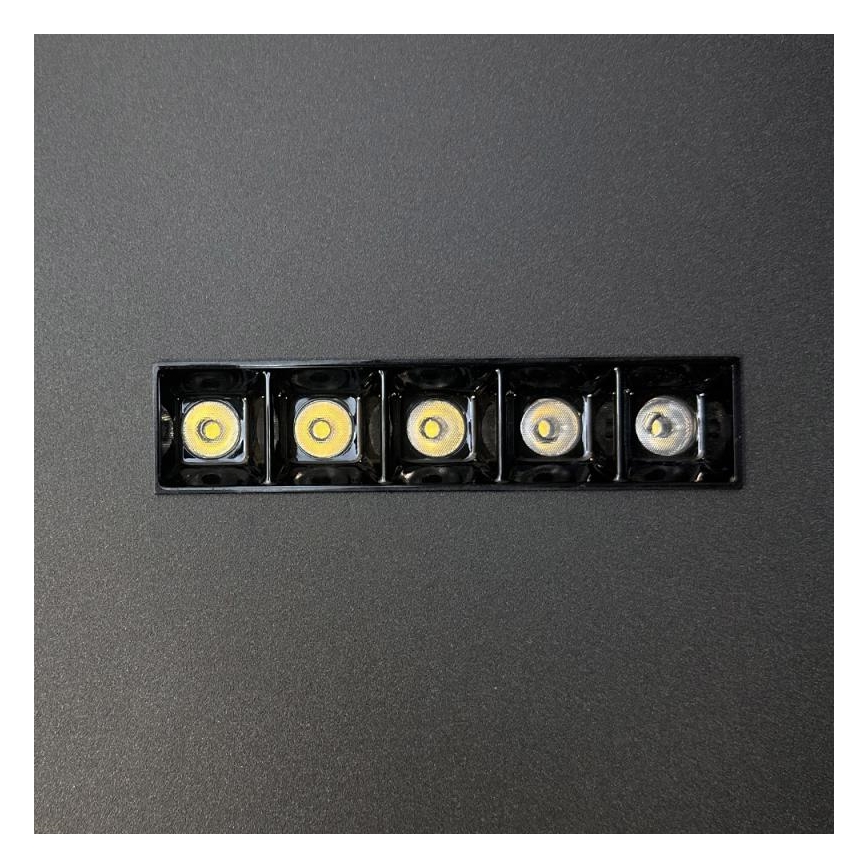 LED Димируем плафон LED/95W/230V 3000-6500K черен + дистанционно управление