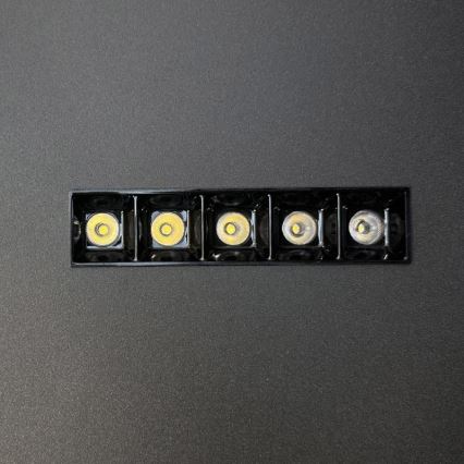 LED Димируем плафон LED/95W/230V 3000-6500K черен + дистанционно управление