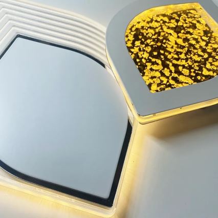 LED Димируем плафон LED/95W/230V 3000-6500K + дистанционно управление