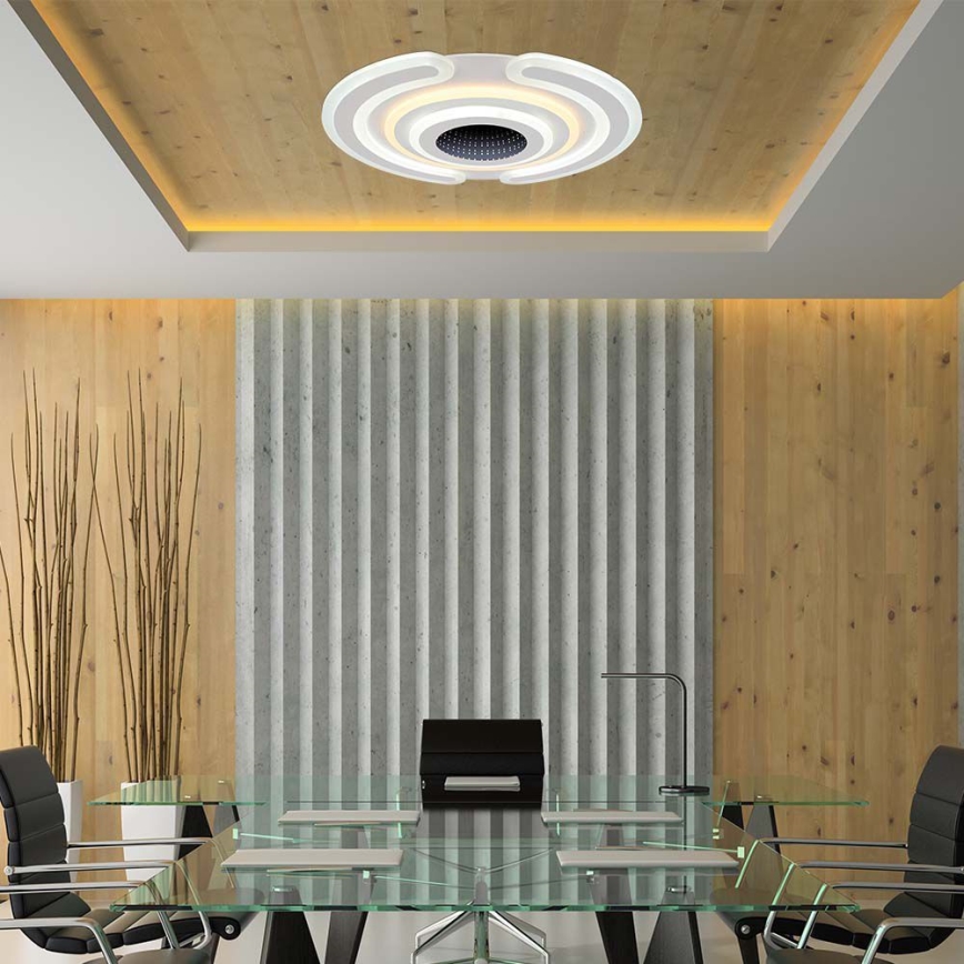 LED Димируем плафон LED/95W/230V 3000-6500K + дистанционно управление
