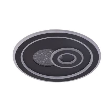 LED Димируем плафон LED/95W/230V 3000-6500K черен + дистанционно управление