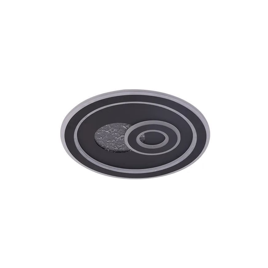 LED Димируем плафон LED/95W/230V 3000-6500K черен + дистанционно управление