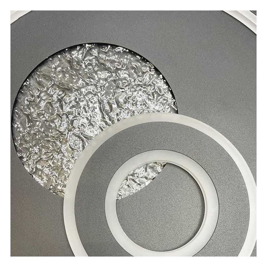 LED Димируем плафон LED/95W/230V 3000-6500K черен + дистанционно управление