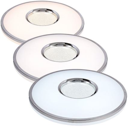 LED Димируем плафон LEON LED/24W/230V + дистанционно управление