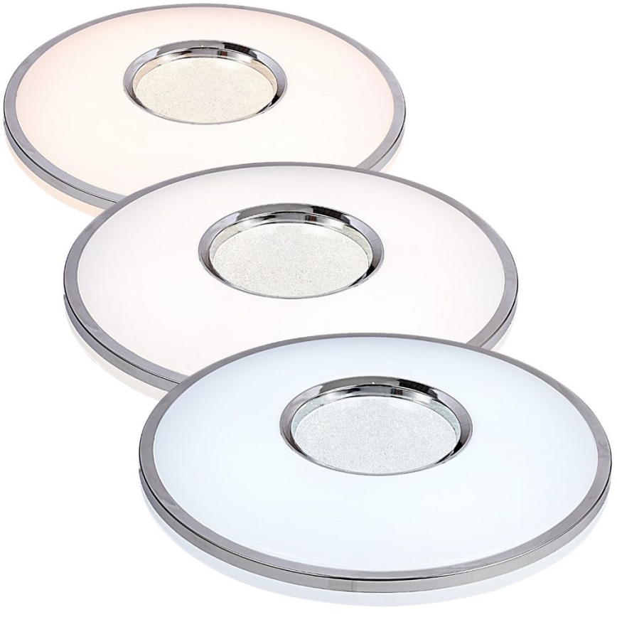 LED Димируем плафон LEON LED/24W/230V + дистанционно управление