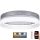 LED Димируем плафон LIMA LED/36W/230V 2700-6500K Wi-Fi Tuya + дистанционно сребрист/бял