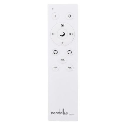LED Димируем плафон LUXON LED/60W/230V 2800-6500K бежов + дистанционно