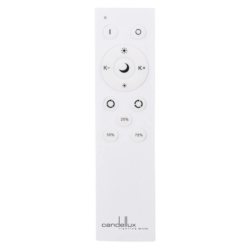 LED Димируем плафон LUXON LED/60W/230V 2800-6500K бежов + дистанционно