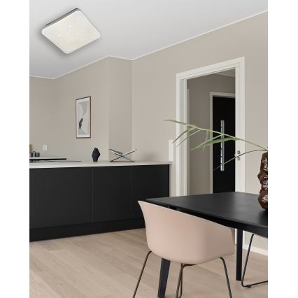 LED Димируем плафон MANA LED/36W/230V 2700-6500K 43x43 см + дистанционно управление