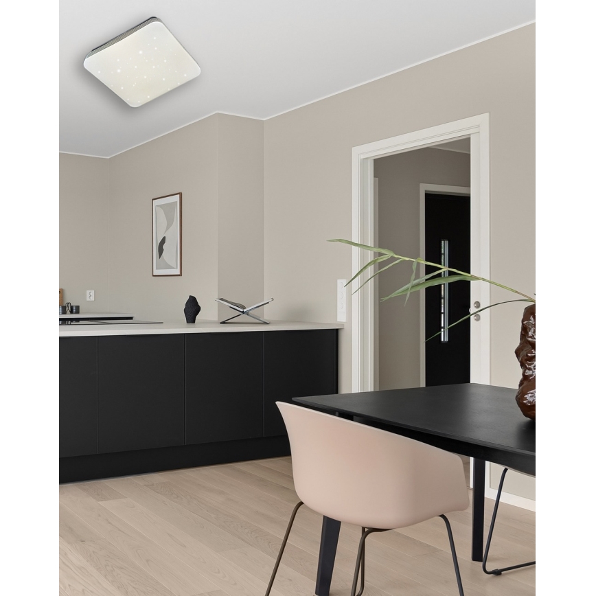 LED Димируем плафон MANA LED/36W/230V 2700-6500K 43x43 см + дистанционно управление