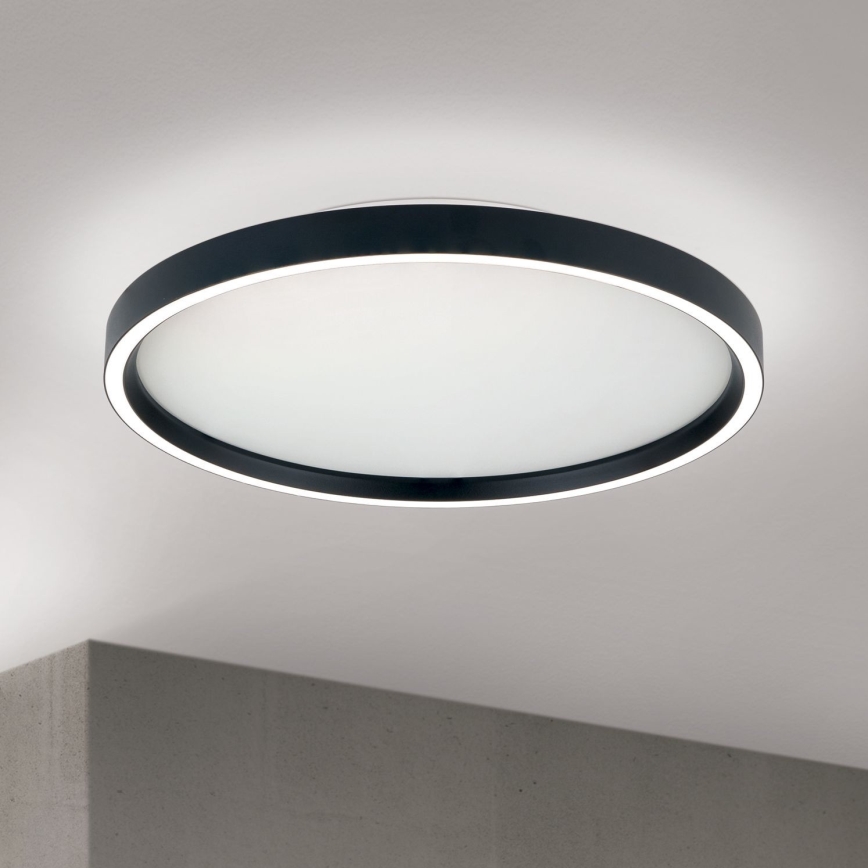 LED Димируем плафон MASCA LED/36W/230V 2700/3350/4000K Ø 40 cm черен