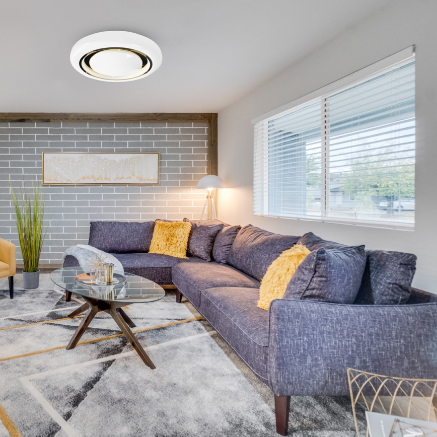 LED Димируем плафон MEGAN LED/48W/230V 3000-6000K + дистанционно