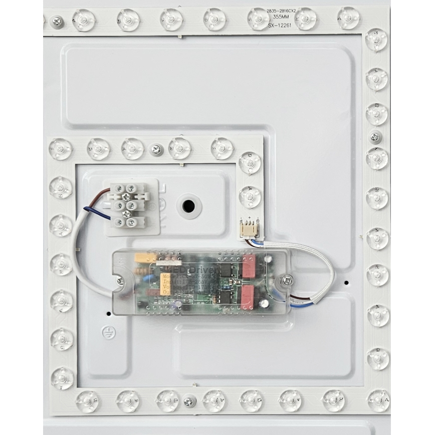 LED Димируем плафон NERIS LED/36W/230V 2700-6500K 43x43 см + дистанционно управление