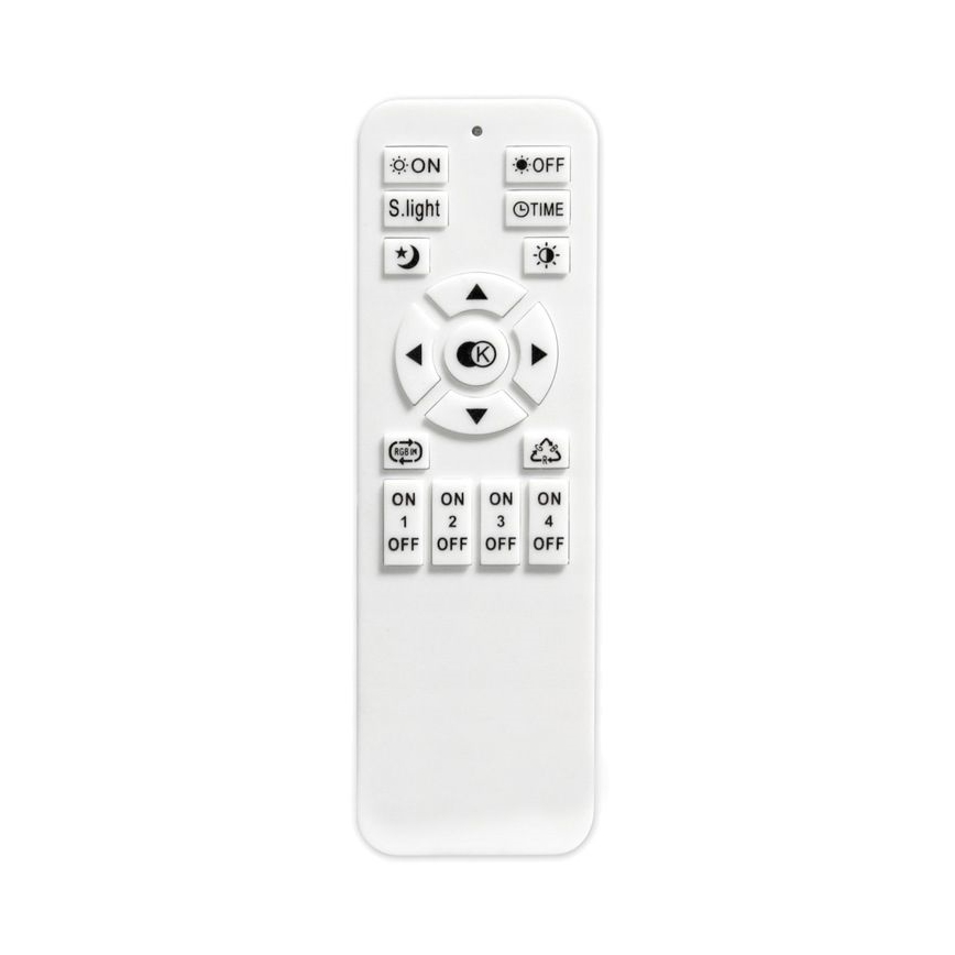 LED Димируем плафон NOVA LED/54W/230V 3000-6500K черен + дистанционно