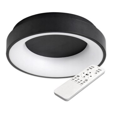 LED Димируем плафон NOVA LED/54W/230V 3000-6500K черен + дистанционно