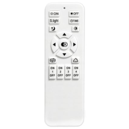 LED Димируем плафон NOVA LED/54W/230V 3000-6500K черен + дистанционно