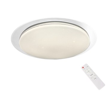 LED Димируем плафон ONTARIO LED/24W/230V 3000-6000K + дистанционно