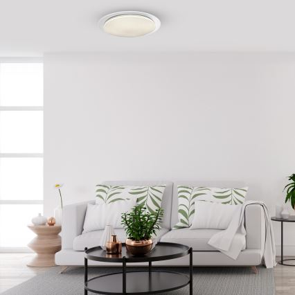 LED Димируем плафон ONTARIO LED/48W/230V 3000-6000K + дистанционно