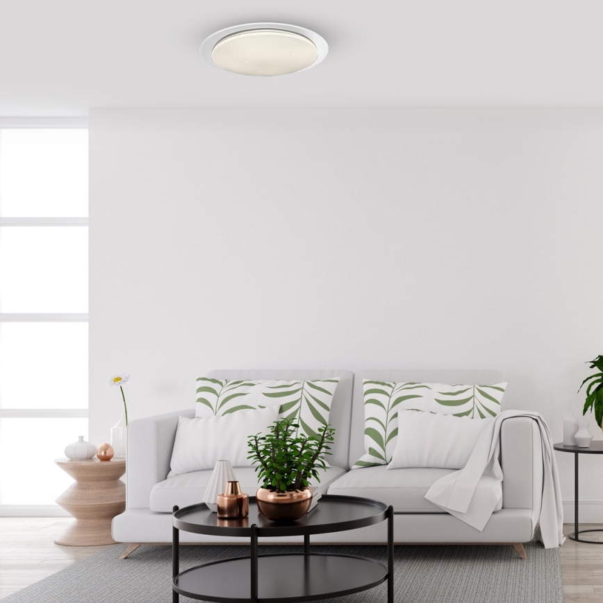 LED Димируем плафон ONTARIO LED/48W/230V 3000-6000K + дистанционно