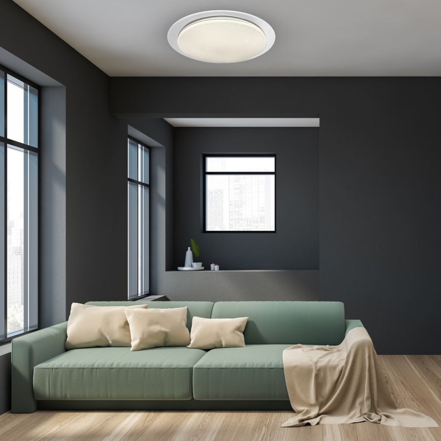 LED Димируем плафон ONTARIO LED/80W/230V 3000-6000K + дистанционно