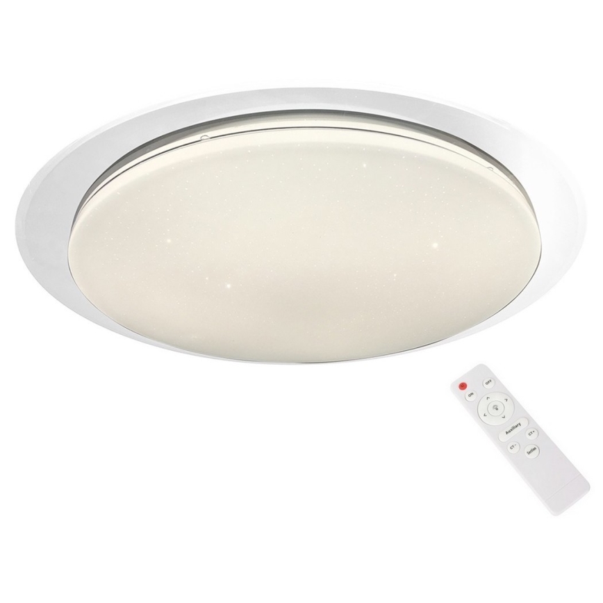 LED Димируем плафон ONTARIO LED/80W/230V 3000-6000K + дистанционно