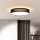 LED Димируем плафон PENLEY LED/48W/230V 3000-6500K Ø 40 см черен + дистанционно управление