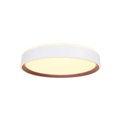 LED Димируем плафон с гласово управление OPAL LED/48W/230V 2700-6500K бял + дистанционно управление
