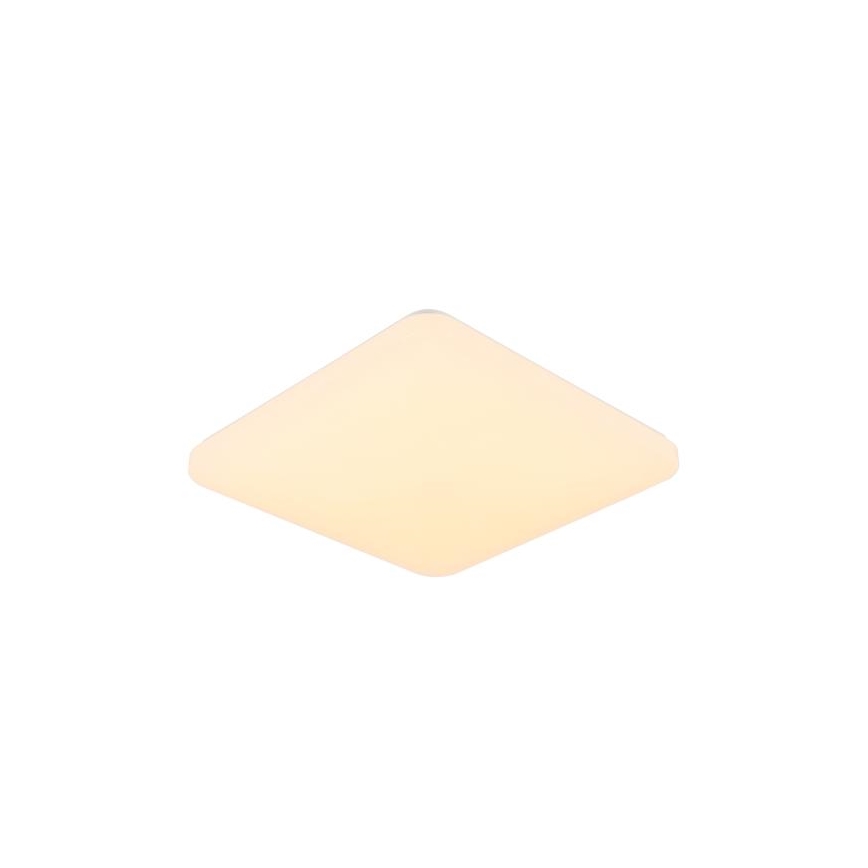 LED Димируем плафон с гласово управление OPAL LED/48W/230V 2700-6500K бял + дистанционно управление