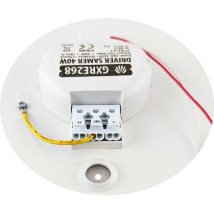 LED Димируем плафон SAMER LED/40W/230V 2900-6000K + дистанционно