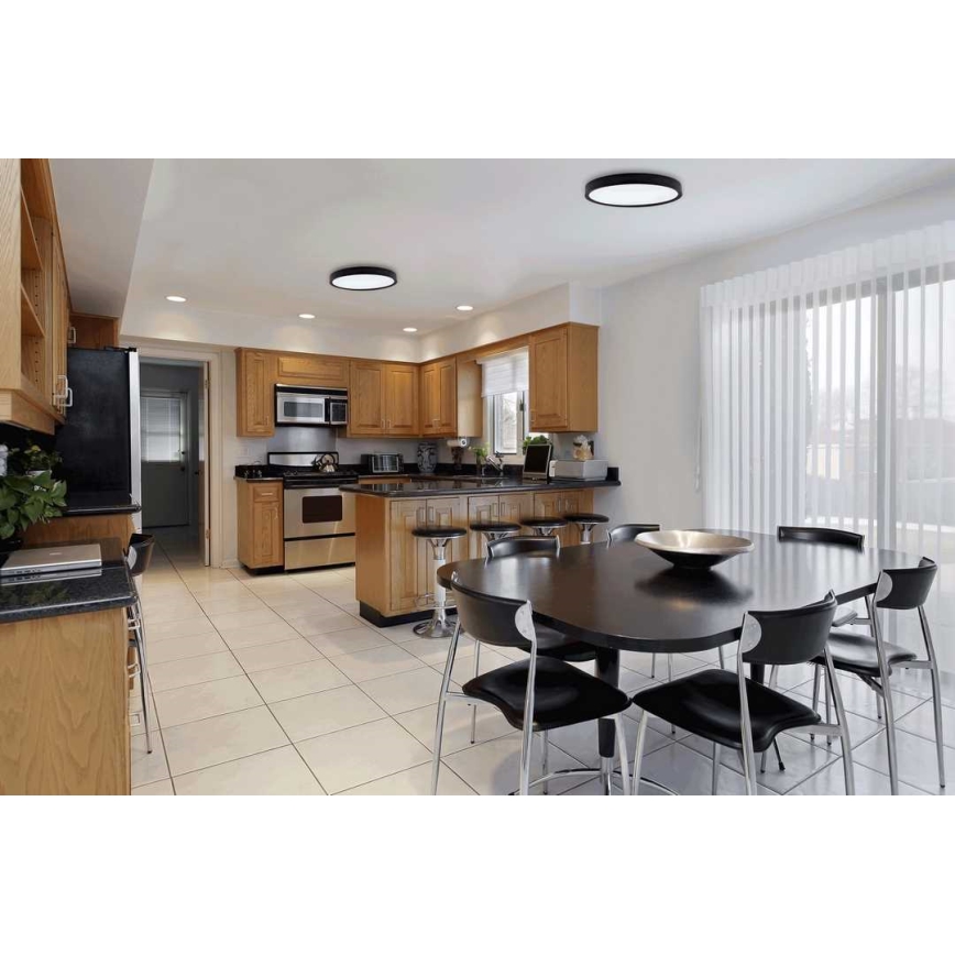 LED Димируем плафон SAMER LED/40W/230V 2900-6000K + дистанционно