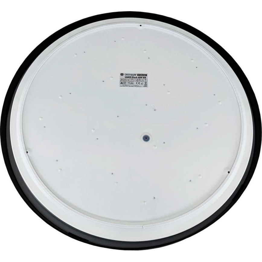 LED Димируем плафон SAMER LED/40W/230V 2900-6000K + дистанционно