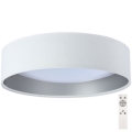 LED Димируем плафон SMART GALAXY LED/24W/230V бял/сребрист 3000-6500K + дистанционно