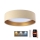 LED Димируем плафон SMART GALAXY LED/24W/230V Ø 45 см 2700-6500K Wi-Fi Tuya бежов/златист + дистанционно